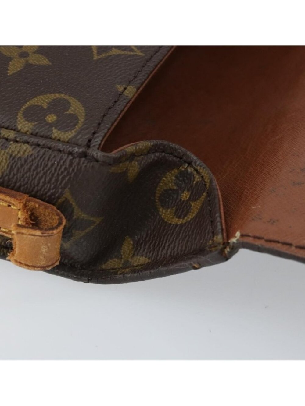 Authentic LOUIS VUITTON Monogram Saint Cloud MM Shoulder Bag M51243 LV - Picture 10 of 16